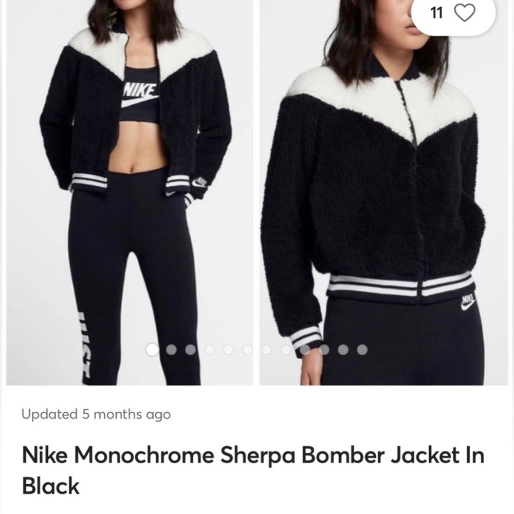 Nike Sherpa Bomber Jacket